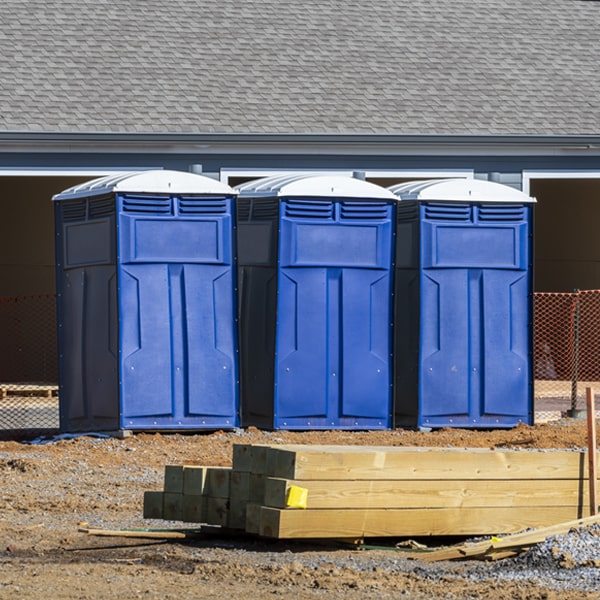 what is the maximum capacity for a single porta potty in Cairo